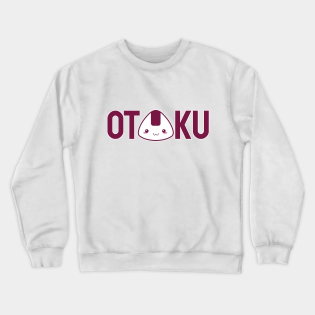 Otaku onigiri girl Crewneck Sweatshirt by karlangas